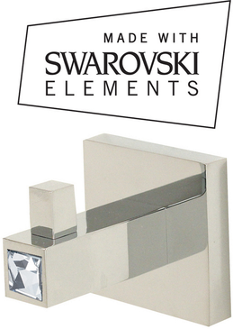 Contemporary II Crystal Bath Crystal Robe Hook C8480