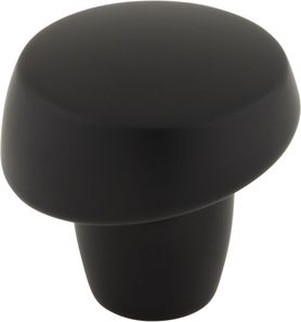 Morris Florham Slant Knob 1 1/4 Inch Flat Black TK3131BLK