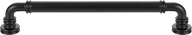 Morris Cranford Pull 7 9/16 Inch Flat Black TK3144BLK