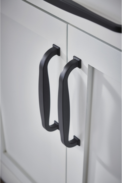 Transcend Contour Pull 5 1/16 Inch Flat Black TK723BLK