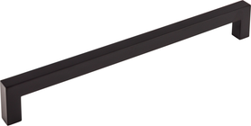 Nouveau Square Bar Appliance Pull 18 Inch Flat Black TK165BLK