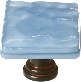 Glacier Powder Blue Knob with Base K-215