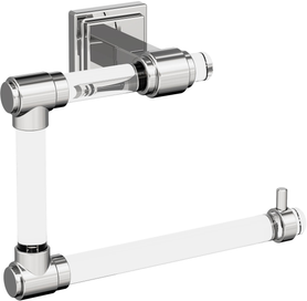 Glacio Contemporary 5-7/16'' Length Towel Ring BH36062