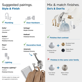 Vicinity Traditional Triple Prong Wall Hook H37004
