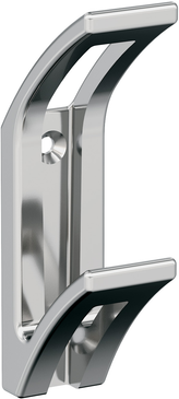 Avid Contemporary Double Prong Wall Hook H37010
