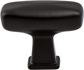 Subtle Surge Matte Black Knob 1239-1055-P