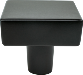Brookridge Matte Black Square Knob 2646-1055-P