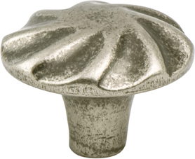 Rhapsody Weathered Nickel Spiral Knob 3054-1WN-P