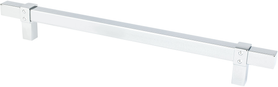 Rivet Rebel 224mm CC Polished Chrome Pull 5088-4026-P
