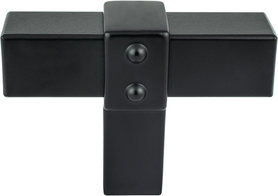 Rivet Rebel Matte Black Knob 5090-4055-P