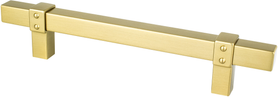Rivet Rebel 128mm CC Modern Brushed Gold Pull 5104-4MDB-P