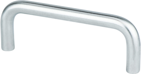 Advantage Wire Pulls 3'' CC Satin Chrome Steel Pull 6133-2SC-P