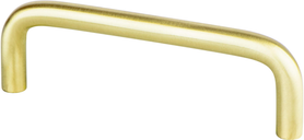 Advantage Wire Pulls 3 1/2'' CC Satin Brass Steel Pull 6162-2SB-P