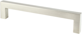 Contemporary Advantage One 128mm CC Brushed Nickel Square Pull 9012-4BPN-P