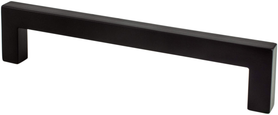 Contemporary Advantage One 128mm CC Matte Black Square Pull 9014-4055-P