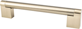 Contemporary Advantage Three 128mm CC Champagne Bar Pull 9116-10CZ-P