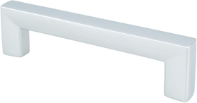 Square 96mm CC Polished Chrome Pull 9288-1026-C