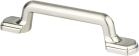 Traditional Advantage Two 3'' CC Brushed Nickel Rounded End Pull 9378-1BPN-P