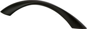 Contemporary Advantage Five 96mm CC Matte Black Twisted Arch Pull 9411-1055-P