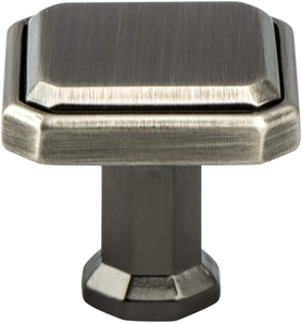 Harmony Vintage Nickel Knob 9580-1VTN-P