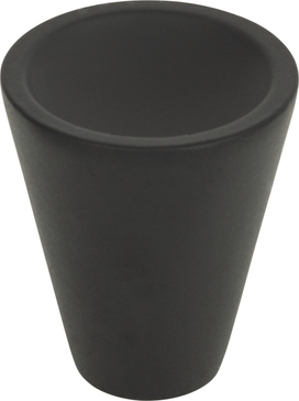 Dap Cone Knob 1'' Matte Black 228-BL