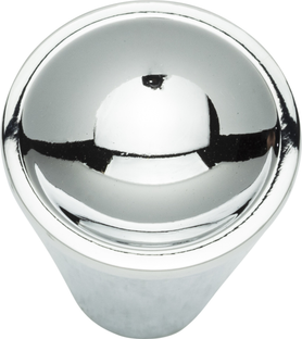 Dap Cone Knob 1'' Polished Chrome 228-CH