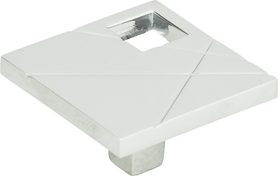 Modernist Right Square Knob 1 1/2'' Polished Chrome 251R-CH