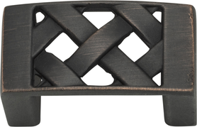 Lattice Knob 1 5/8'' Venetian Bronze 309-VB
