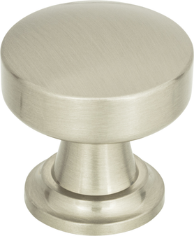 Browning Round Knob 1 1/4'' Brushed Nickel 325-BRN