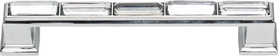 Crystal Legacy Pull 5 1/16'' cc Polished Chrome 342-CH