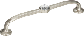Crystal Legacy Bracelet Pull 5 1/16'' cc Brushed Nickel 345-BRN