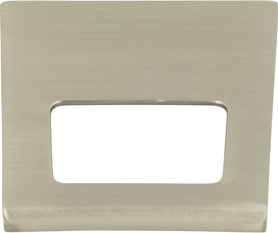Edge Pulls Mid Century Tab Pull 1 1/4'' cc Brushed Nickel 362-BRN