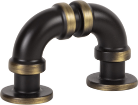 Steam Punk Finger Pull 1 5/16'' cc Cafe Bronze 366-CFB