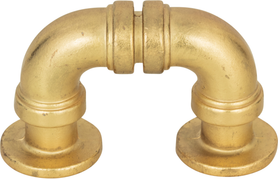 Steam Punk Finger Pull 1 5/16'' cc Vintage Brass 366-UB