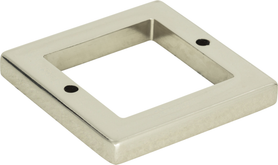 Tableau Square Base 1 13/16'' Polished Nickel 393-PN