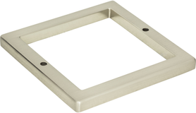Tableau Square Base 3'' Brushed Nickel 395-BN