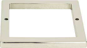 Tableau Square Base 3'' Polished Nickel 395-PN