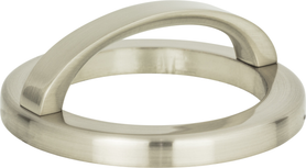 Tableau Round Base and Top 2 1/2'' cc Brushed Nickel 406-BN