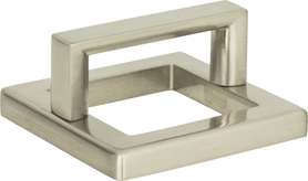 Tableau Square Base and Top 1 13/16'' cc Brushed Nickel 409-BN