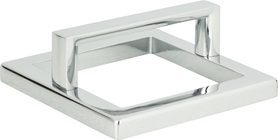 Tableau Square Base and Top 2 1/2'' cc Polished Chrome 410-CH