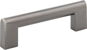 Round Rail Pull 3 3/4'' cc Slate 438-SL