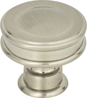 Oskar Knob 1 1/4'' Brushed Nickel A100-BRN