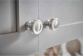 Oskar Knob 1 1/4'' Brushed Nickel A100-BRN