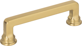 Oskar Pull 3 3/4'' cc Warm Brass A102-WB