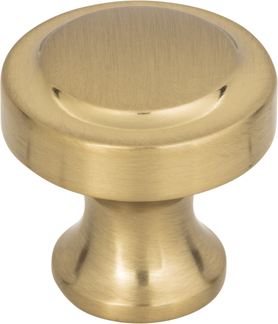 Bradbury Knob 1 1/4'' Warm Brass A300-WB
