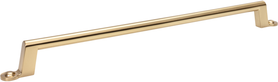 Bradbury Appliance Pull 18'' cc Warm Brass A307-WB