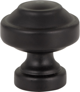 Malin Knob 1 1/8'' Matte Black A640-BL