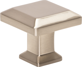 Sweetbriar Lane Square Knob 1 1/4'' Brushed Nickel A660-BRN