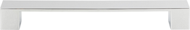 Wide Square Pull 7 9/16'' cc Polished Chrome A825-CH