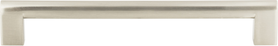 Round Rail Pull 7 9/16'' cc Brushed Nickel A829-BN